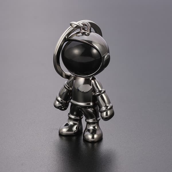 Rymd astronaut nyckelring rymdrobot väska plånbok berlocker hänge
