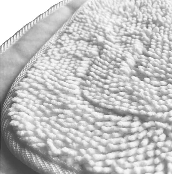 3-pakke mikrofiber dampmoppputer, erstatningsputer for mikrofiberrengjøring, kompatible med Vileda 100 varm spraymopp