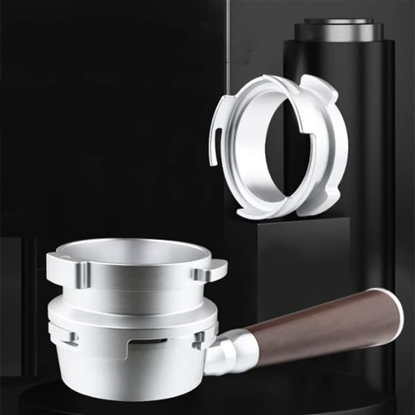 Kahvin annostelusuppilo 54 mm espressotarvikkeet, hopea