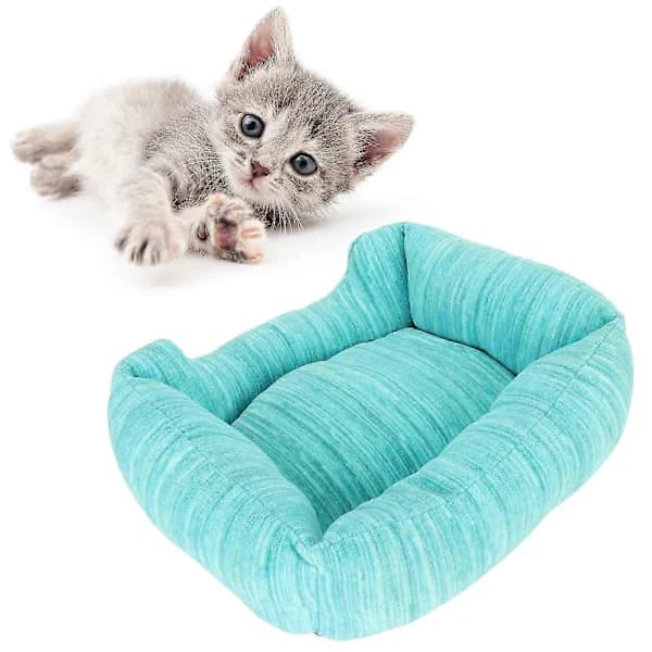 Blød Dyresofa Seng i Flanell til Katte & Hunde med Svampepolstring