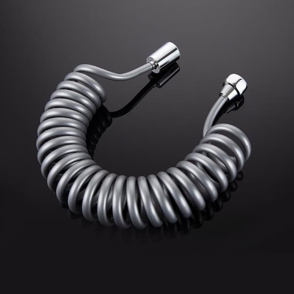 Tvättställsblandare badrum PU teleskopfjäderslang 2,3m (1 st)