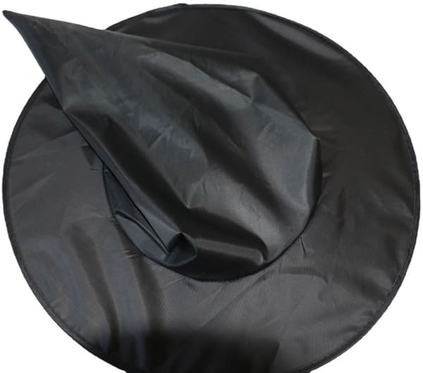 4 st häxhattar ┃ Halloweenkostym för barn ┃ Spetsig svart 34