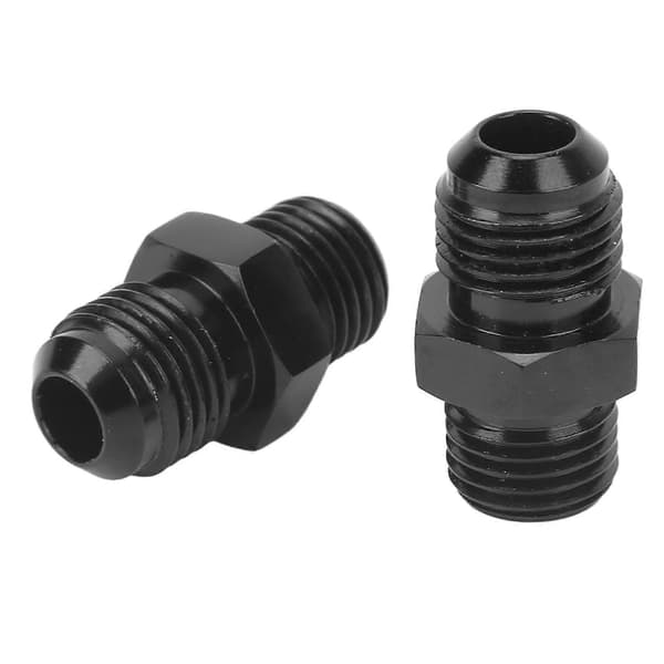 Transmissionsoliekøler Adapterfittings 6AN Han Flare til 1/4NPSM Slangeadapter Erstatning for 4L80E 1997-2007