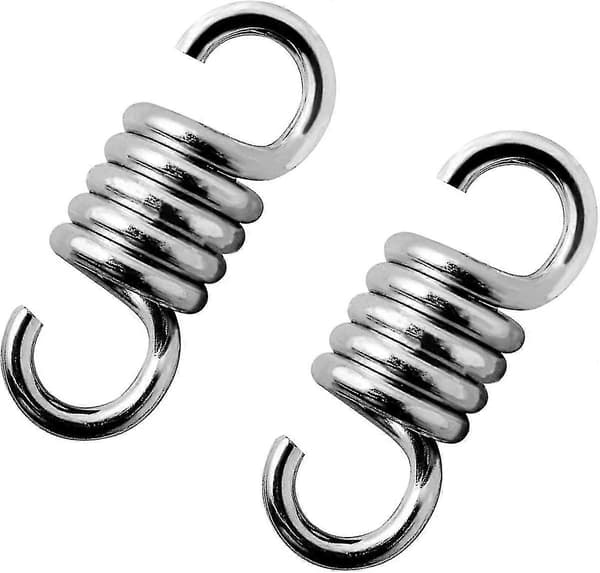 Heavy Duty Spring, Hammock Spring, Stainless Steel Extension Spring Hook for Garden Swing Hammock Hanging Chair [DB]