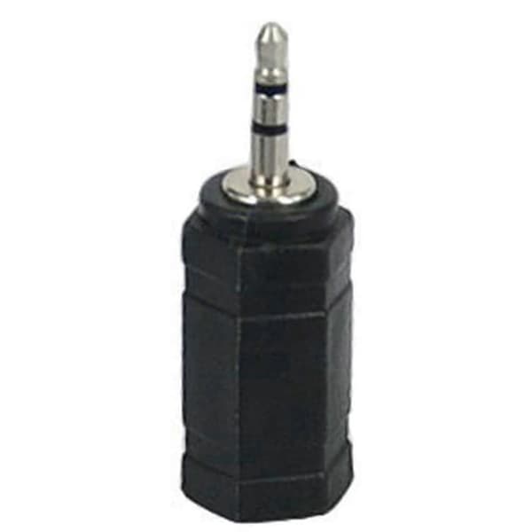 3 stk. 3,5 mm han til 2,5 mm hun stereo jack lydstikadapter til hovedtelefoner lyd aux-kabler
