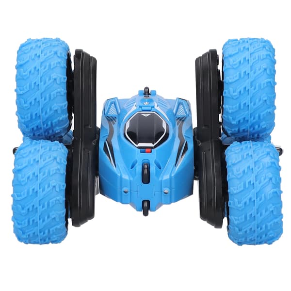 2.4G Remote Control 6-Wheel Car 2 in 1 Double-Sided Rotating Model Car with Lights