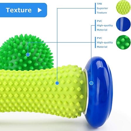 Plantar Fasciitis -jalkahierontarulla, lihashieroja selälle P