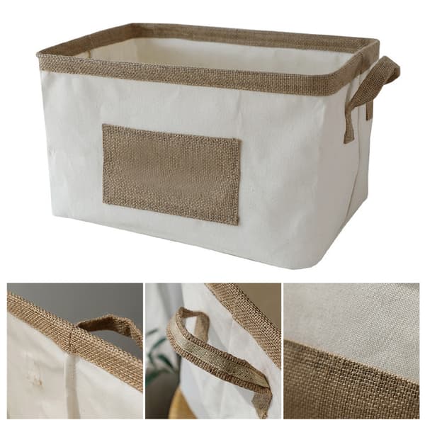 Foldable Laundry Basket Large Capacity Storage Box for Home Sundries