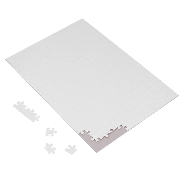 10 Set DIY Blank Puzzle Heat Press Jigsaw Sublimation Transfer Consumables A3 26x38.5cm 252pcs