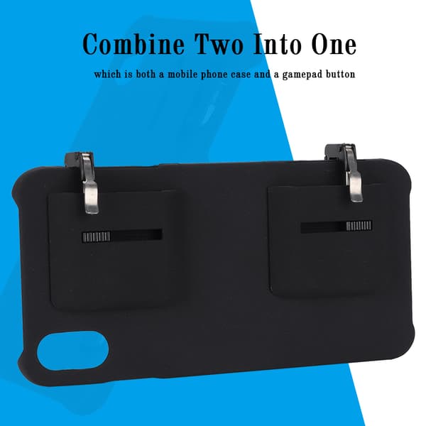 2-in-1 Portable Integrated Mobile Phone Case Shell Gamepad Button for iPhone XS MAX
