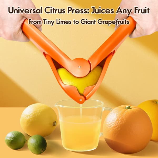 Manuel citronpresser – Let at bruge, robust, til citroner/appelsiner