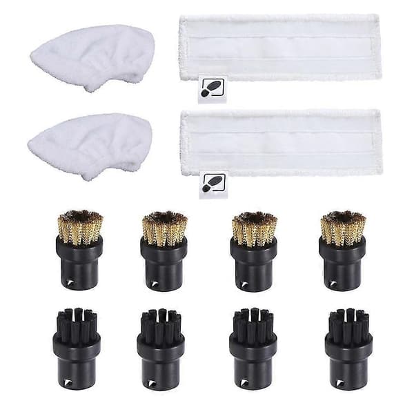 Small Brush Nozzle Mop Head For Sc1 Sc2 Sc3 Sc4 Large Round Brush Cleaning For Steam Cleaning