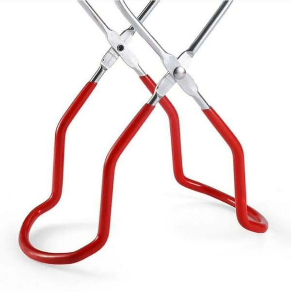 Stainless Steel Jar Lifter with Handle for Hot Kitchens, 22.5 cm