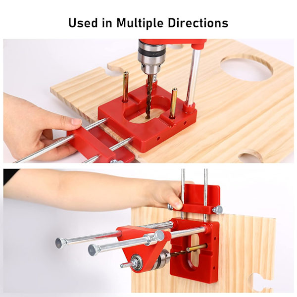 Woodworking Drill Locator, Adjustable Punch Locator Drill Template