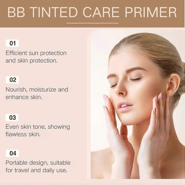 BB Cream Tinted Moisturizer SPF 30 with Light Natural Coverage and Pore-Smoothing Effect