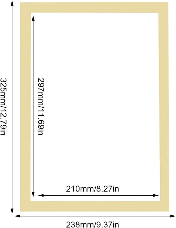 magnetisk bilderamme, magnetisk displayramme, veggklistremerker Ach B Ach B
