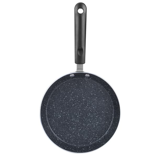 Non-Stick Frying Pan Radiation Cooker Induction Cooker Cooking Tool for Breakfast Pancake Egg Pizza (6 inch Small Size)
