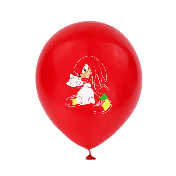 21 stk. Hedgehog Sonic ballonger sett bursdagsfest dekorasjon