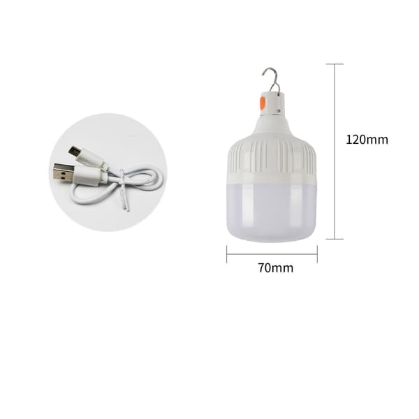 Smart genopladelig lampe genopladelig nødbelysning LED genopladelig pære