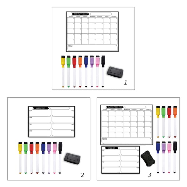 Magnetisk Kalendertavla Skola Vecka Månad Schema Planering Organisation Utrustning Meddelande Whiteboard Skolmaterial 0.37 null - 3 0.37 null - 3