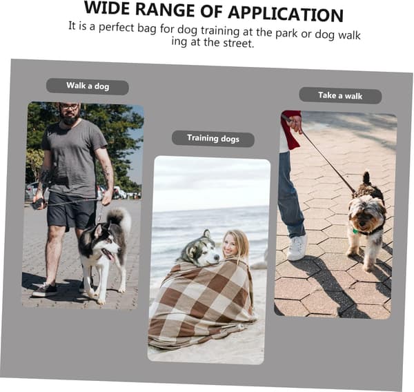 Grå kæledyrssnacks pakke Fanny Pack hundegodbidder beholder kæledyrssnacks beholder