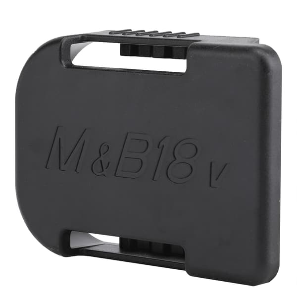 5 stk. stærke sorte batteriholdere til Makita/Bosch 18V