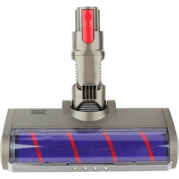 Replacement Soft Roller Head Floor Brush for Dyson V7 V8 V10 V11 V15 Vacuum Cleaner with LED Headlights