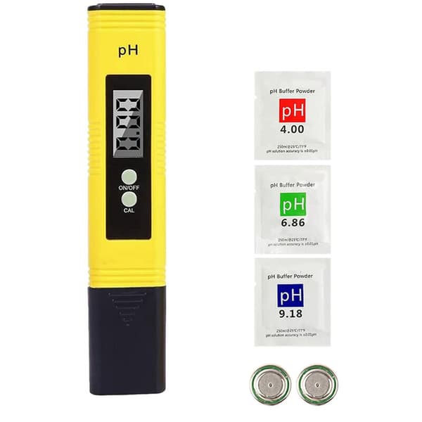 Digital PH-måler Tester PH-måler 0,01 PH Kvalitetstest Digital Tester til køkken, akvarium, swimmingpool, laboratorium