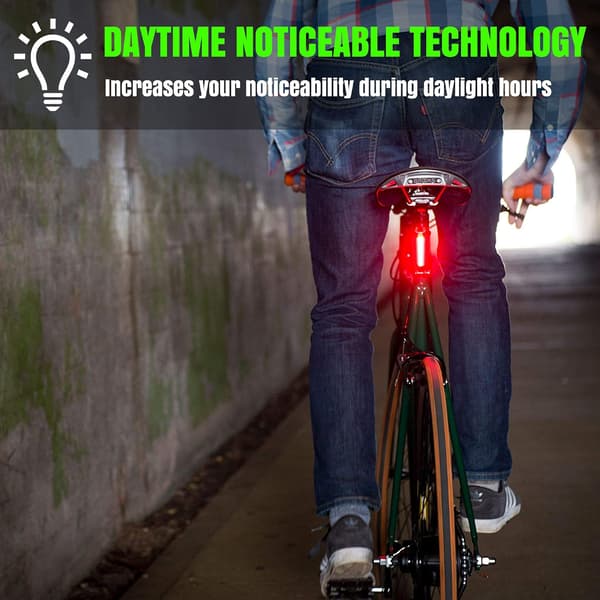 3-pack Cykel LED Säkerhetsvarningsbakljus Mountainbike Ridi