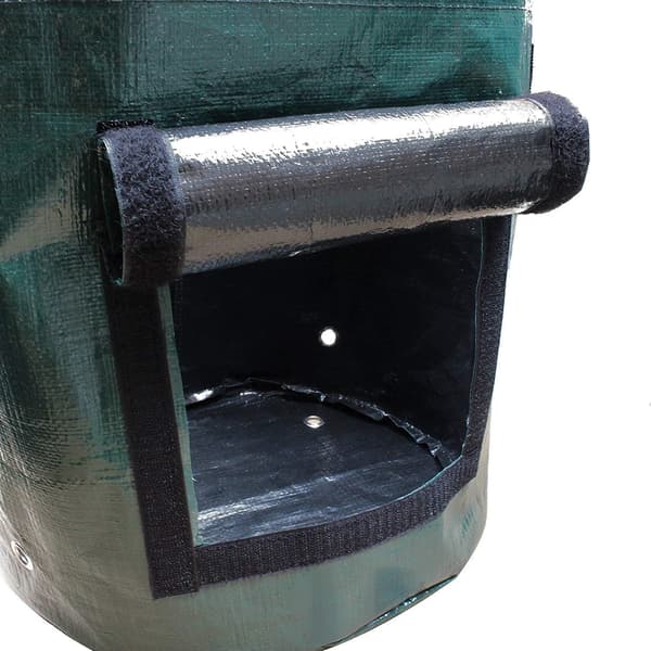Potatisodlingspåse, 2 x 3 Gallon Grönsakspåsar, 25 x 22 cm Hållbar