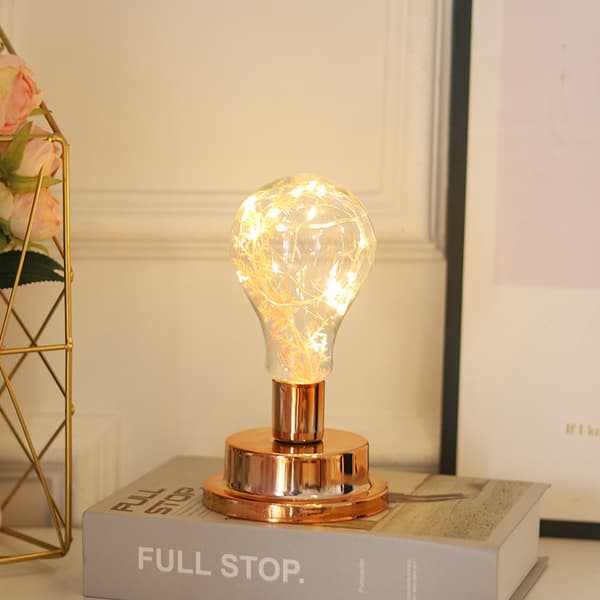 LED Creative Golden Love Lamp Light European Decoration Night Light