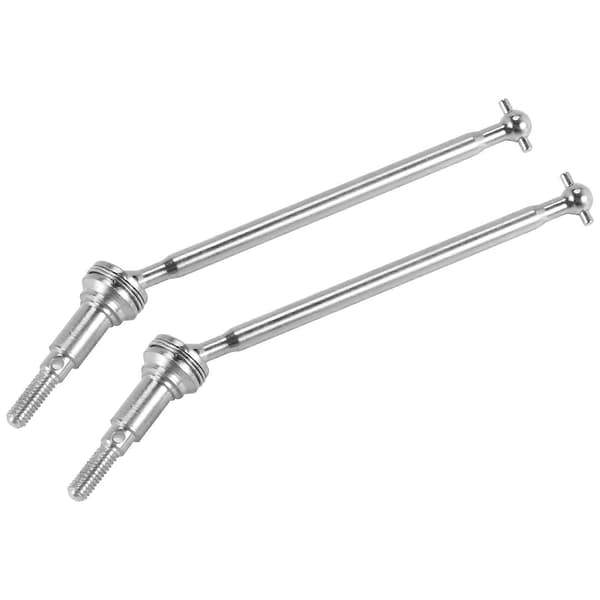 2st Metall Främre CVD Universell Drivaxel 25-WJ03 för 9125 Silver Silver