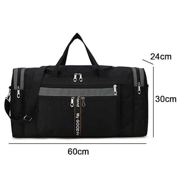 Large Spacious Foldable Portable Travel Bag, Long and Short Duffel Bag Waterproof