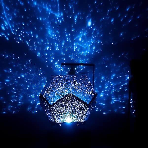 Wabjtam Jul 60000 Stjerner Stjernehimmel Projektorlys DIY Montering Hjemme Planetarium