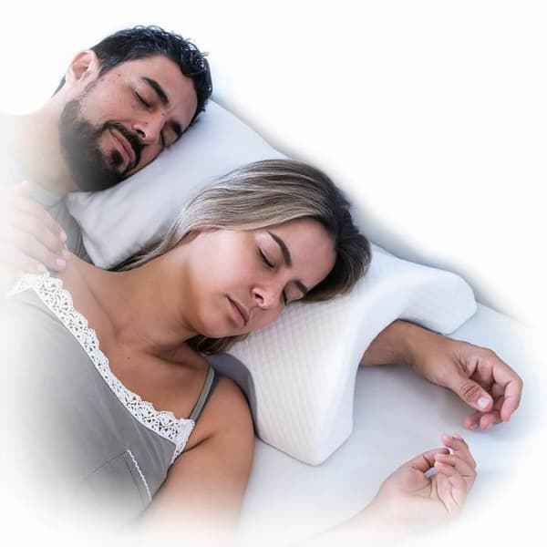 Viskoelastisk pude - Cozzy - Cervikal støtte - Ergonomisk - Til par - Memory Foam