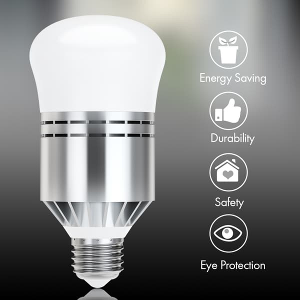 Hämäräanturilamput, Haofy Smart Sensor LED-lamppu E27 Sisäänrakennettu valoanturin tunnistus