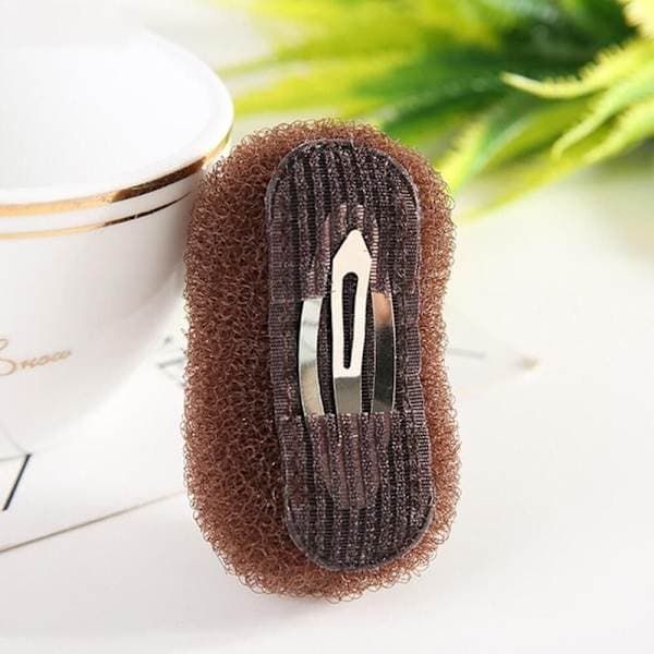 3 stk Hårnåle til Højere Hårpuff Brun Brown