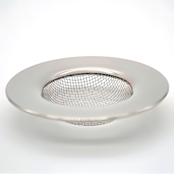 3-pak Ø4.5 Filter / Hårfanger til Afløb & Vask - Opsamler affald Silver silver