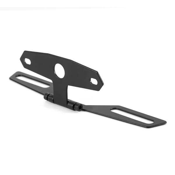 Foldbar nummerplade Baglygteholder Bagmontering til motorcykel ATV_tfrf
