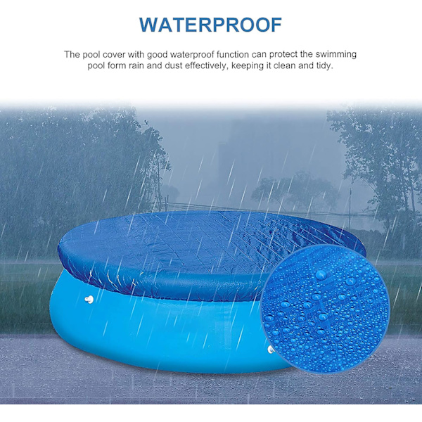 Poolskydd, 244 cm diameter