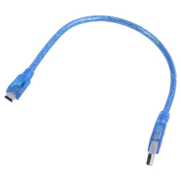 Uusi USB 2.0 A - Mini USB B 5-nastainen datakaapelisovitin 1 jalka