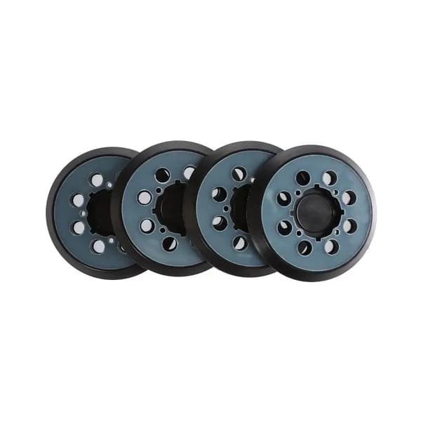 4 st 5 tum 125 mm 8-håls kardborre slipdyna