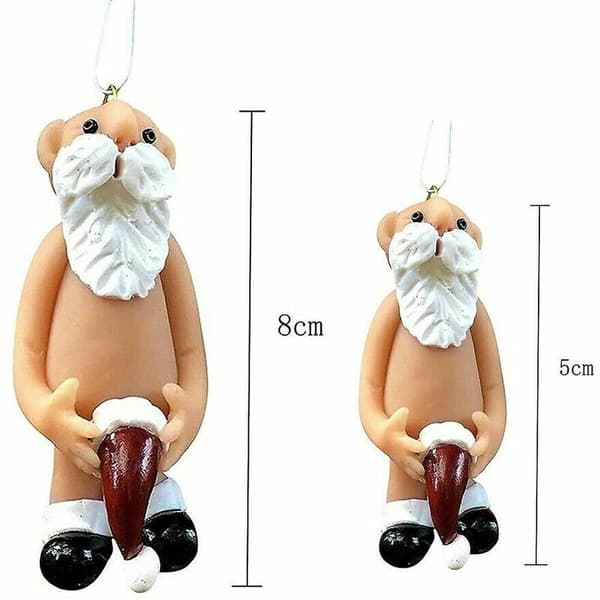 Funny Christmas Tree Hanging Santa for Decoration