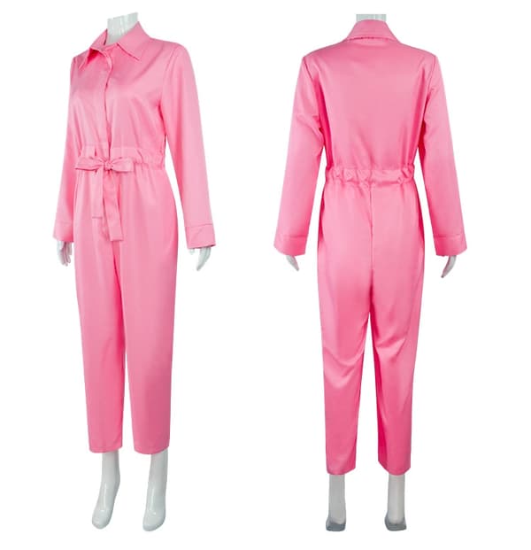 Barbie - Asu - Mekko - Haalari - Cosplay Halloween - Vaaleanpunainen S LightPink s LightPink