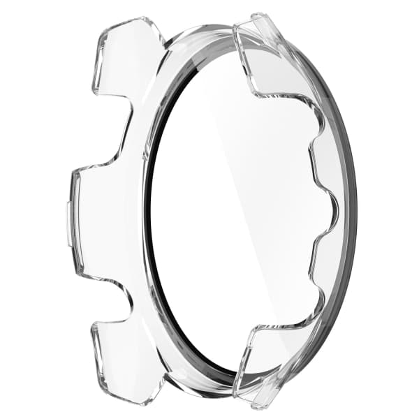 Smartwatch-cover med skærmbeskytter til Garmin Forerunner 265S Tran Transparent