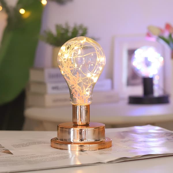 LED Creative Golden Love Lamp Light European Decoration Night Light