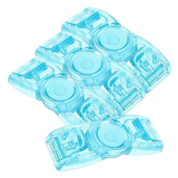 Universal Goggle Buckles 4pcs, Goggle Head Strap Button, Goggle Buckles, Goggle Accessories, Sky Blue