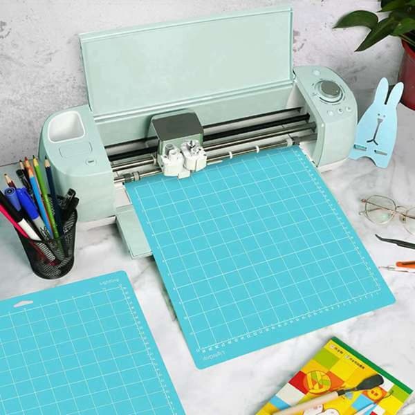 Skæremåtte til Cricut Maker/Maker 3/Explore 3/Air 2/Air, 6-pak (12 x 12 tommer, standardgreb/let greb/stærkt greb)