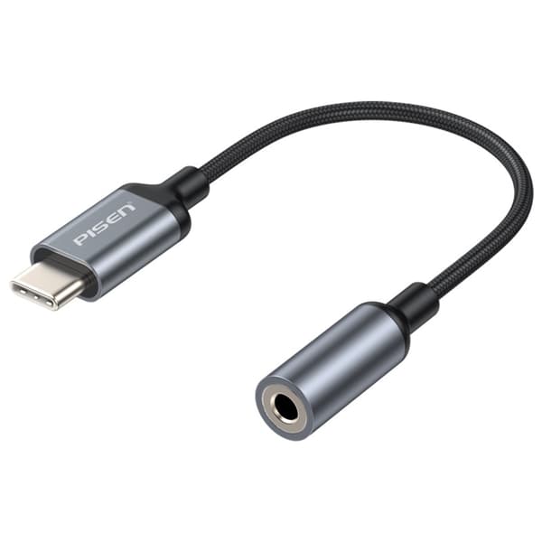 Hovedtelefonadapter til iPhone Lightning til 3,5 mm adapter Apple MFi-certificeret Lightning Aux Audio Jack Dongle Kompatibel
