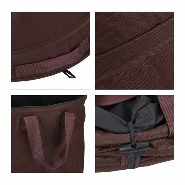 3 stk. hagesekker 85-liters brune 2400